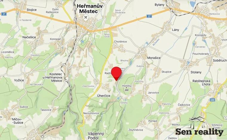 Prodej pozemku pro bydlení, Morašice, 1075 m2