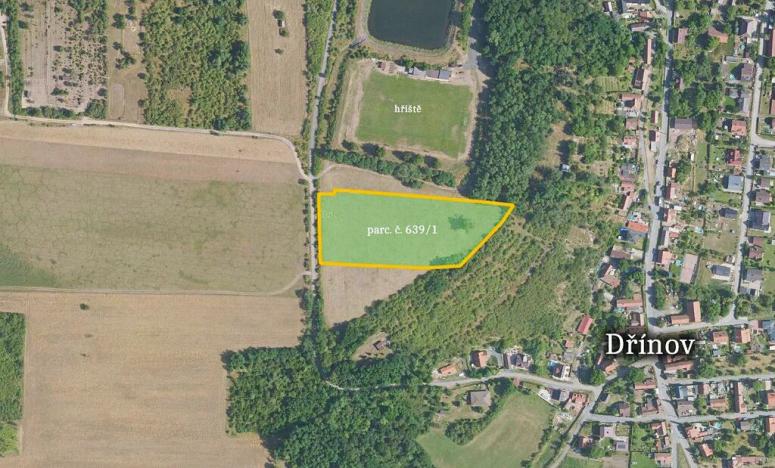 Prodej podílu komerčního pozemku, Dřínov, 1527 m2