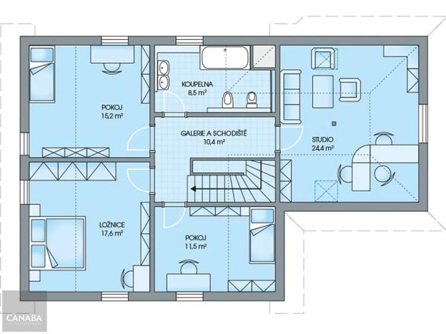 Prodej rodinného domu, Dobříš, 175 m2