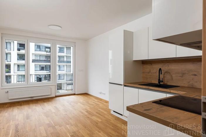 Pronájem bytu 1+kk, Praha - Vysočany, Smržových, 31 m2