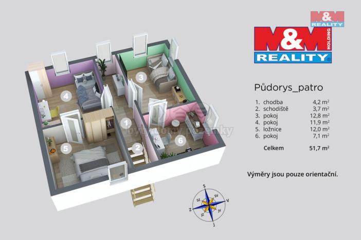 Prodej bytu 5+1, Malšovice - Javory, 192 m2