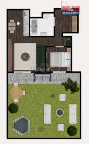 Prodej bytu 2+kk, Praha, Penízovková, 40 m2