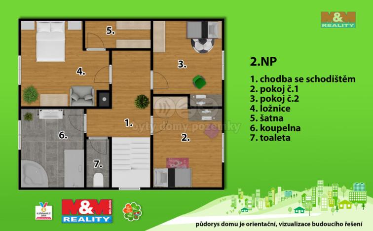 Prodej rodinného domu, Kočí, 140 m2