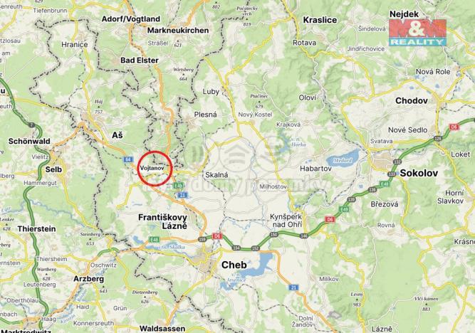 Prodej pozemku pro bydlení, Vojtanov, 1031 m2