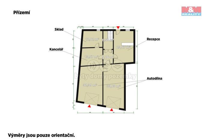 Pronájem obchodního prostoru, Králův Dvůr, Plzeňská, 189 m2