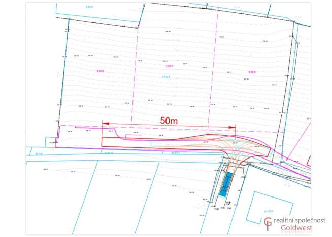 Prodej pozemku, Konárovice, Zadní Zájezd, 1290 m2