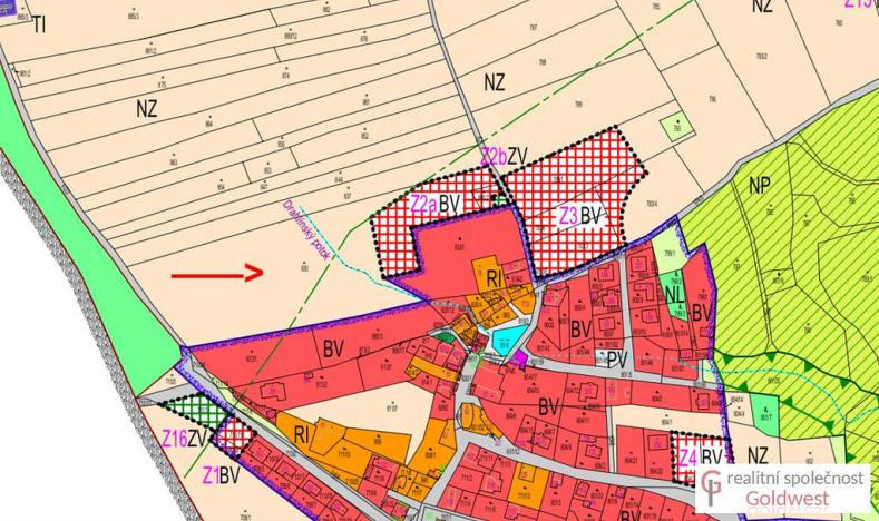 Prodej pozemku, Drahlín, 7939 m2