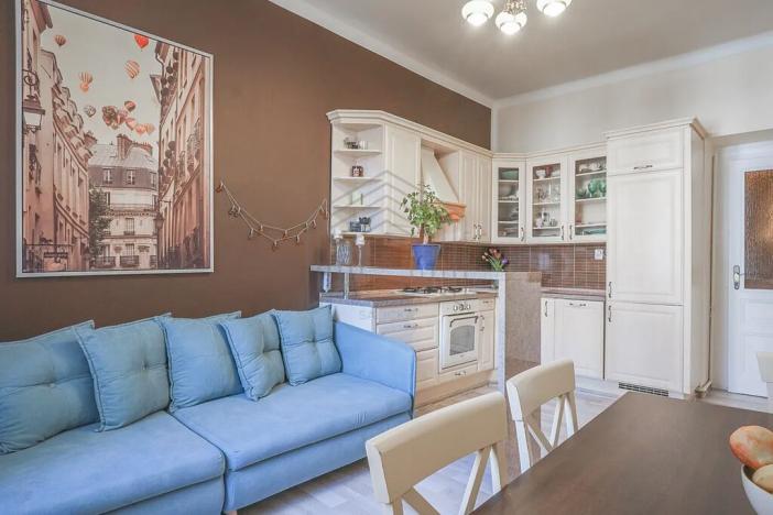 Pronájem bytu 2+kk, Praha - Vršovice, Kodaňská, 49 m2
