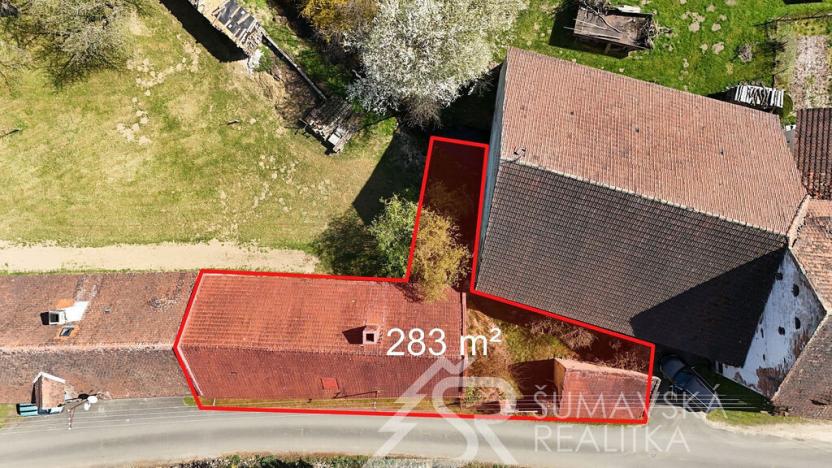 Prodej rodinného domu, Dobršín, 80 m2