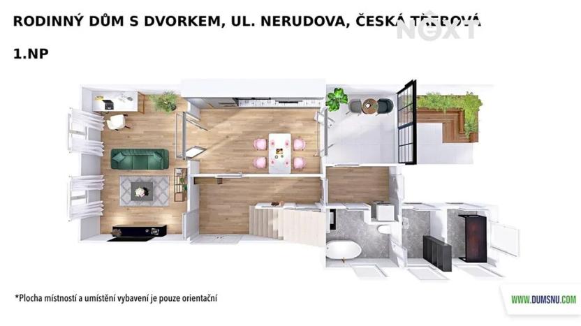 Prodej rodinného domu, Česká Třebová, Nerudova, 60 m2