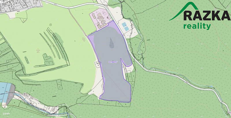 Prodej pole, Halže, 141968 m2