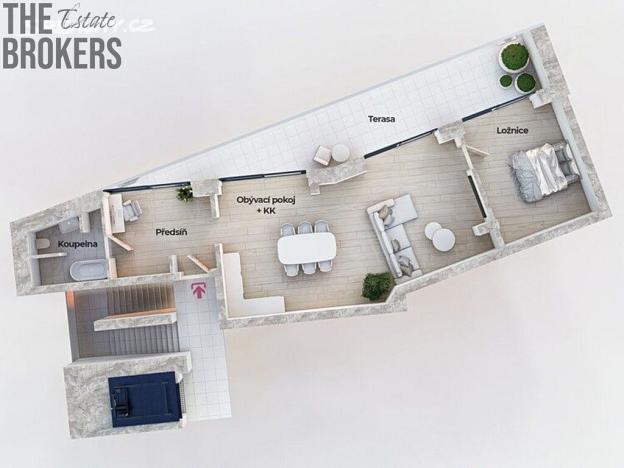 Prodej bytu 2+kk, Praha - Suchdol, U hotelu, 99 m2