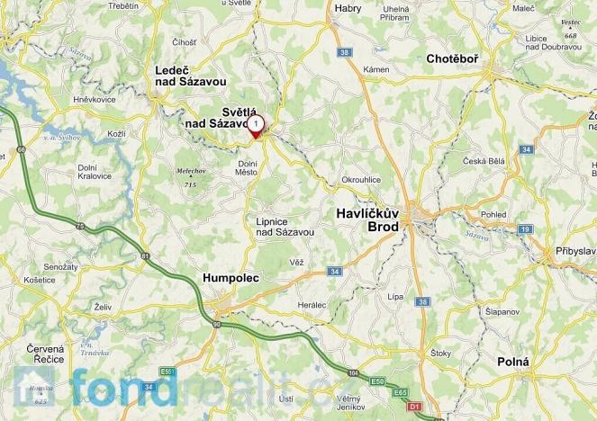 Prodej pozemku, Světlá nad Sázavou, 8621 m2