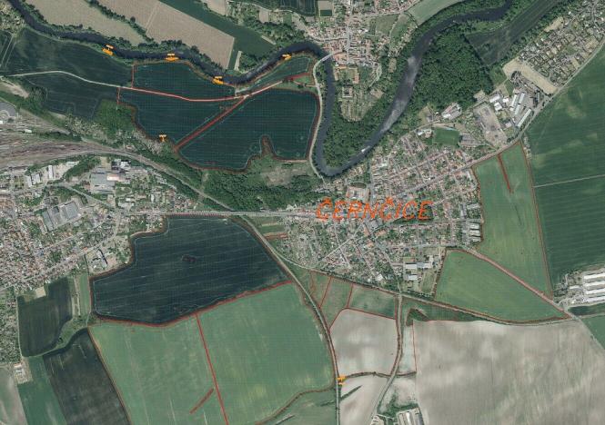 Prodej pozemku, Černčice, 809 m2