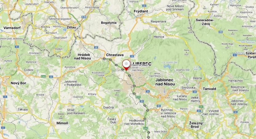 Prodej pozemku, Stráž nad Nisou, 742 m2