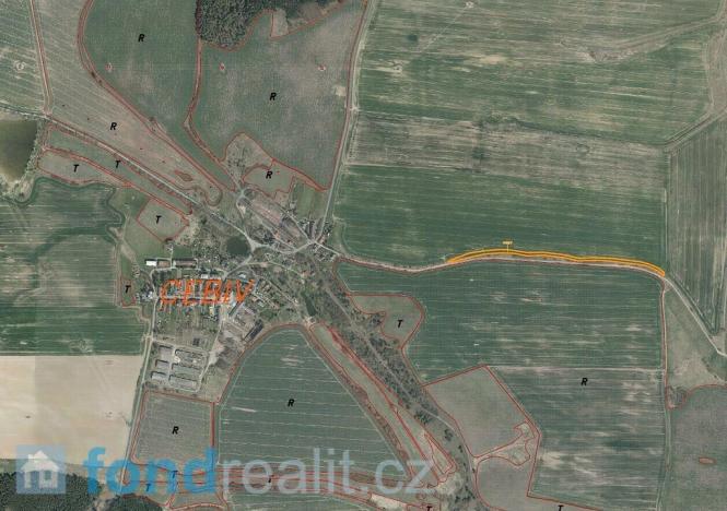 Prodej pole, Cebiv, 6401 m2