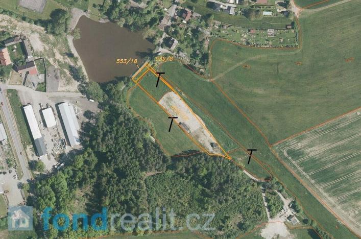 Prodej pozemku, Kaplice, 4301 m2