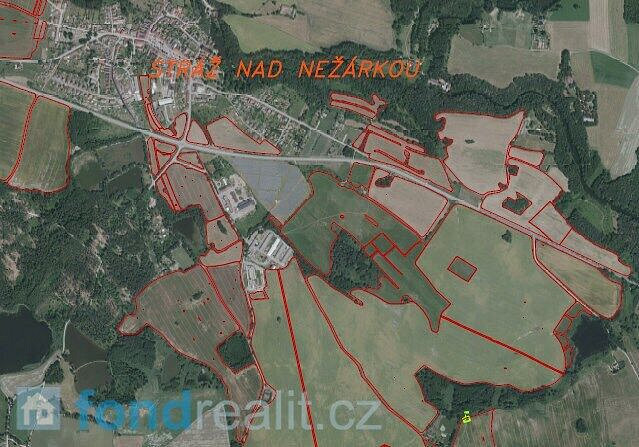 Prodej pozemku, Stráž nad Nežárkou, 464 m2