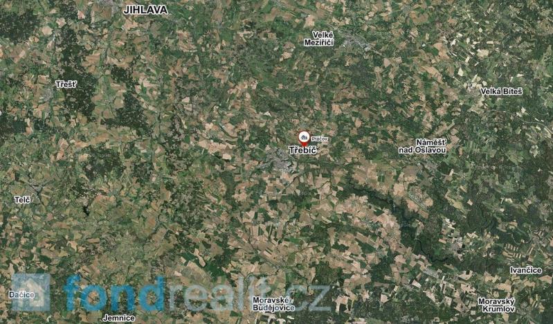 Prodej pozemku, Třebíč - Ptáčov, 132 m2