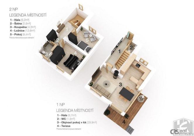 Prodej bytu 3+kk, Josefův Důl - Antonínov, 74 m2