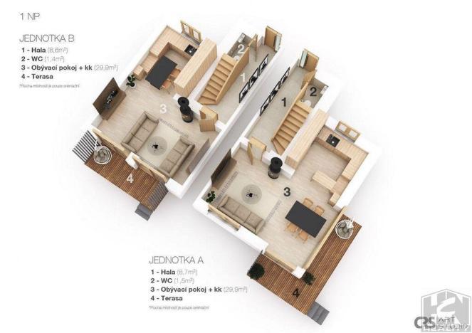 Prodej bytu 3+kk, Josefův Důl - Antonínov, 73 m2