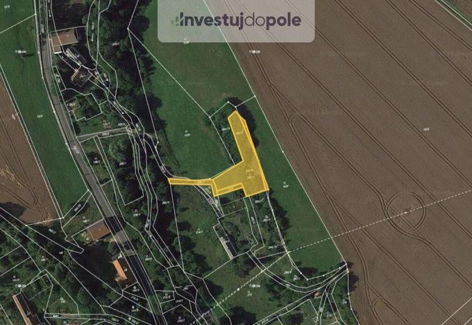 Prodej louky, Chyjice, 1459 m2