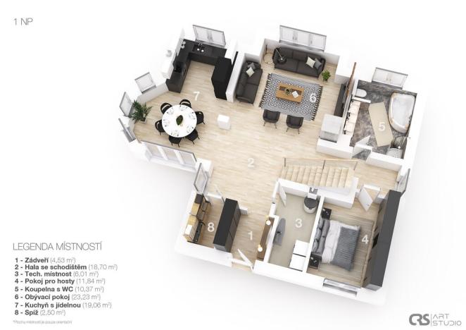 Prodej rodinného domu, Babice, Starobabická, 200 m2