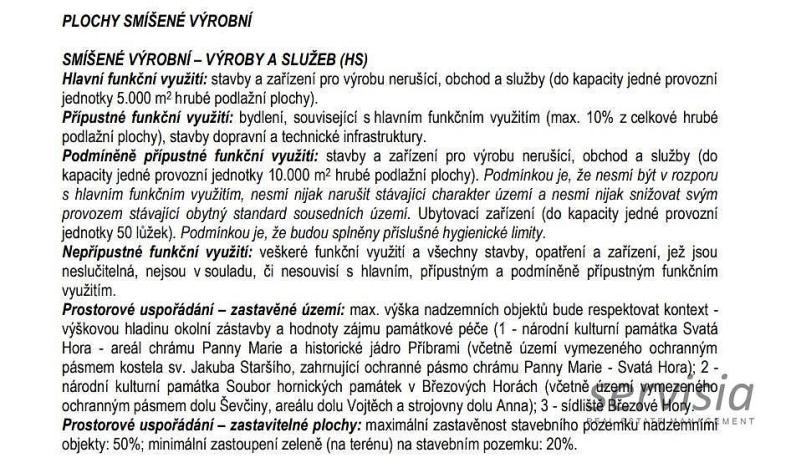 Prodej komerčního pozemku, Příbram - Příbram V-Zdaboř, Zdabořská, 6465 m2