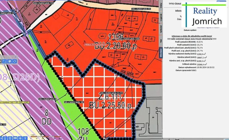 Prodej pozemku pro bydlení, Liberec, Puškinova, 5523 m2