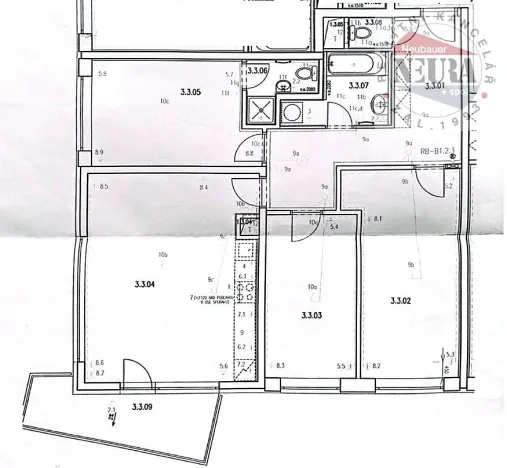 Prodej bytu 4+kk, Praha - Hostivař, Bratislavská, 94 m2
