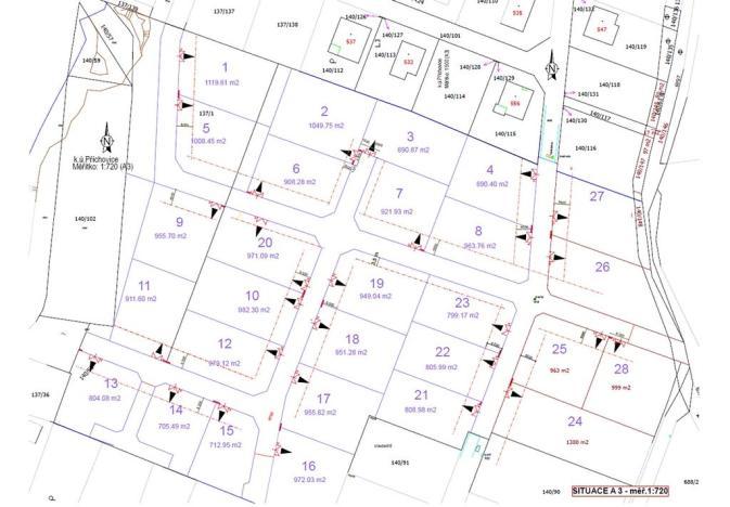 Prodej pozemku pro bydlení, Příchovice, 890 m2