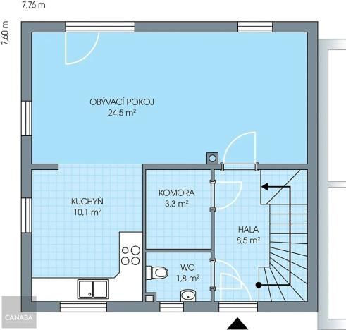 Prodej rodinného domu, Praha, 108 m2