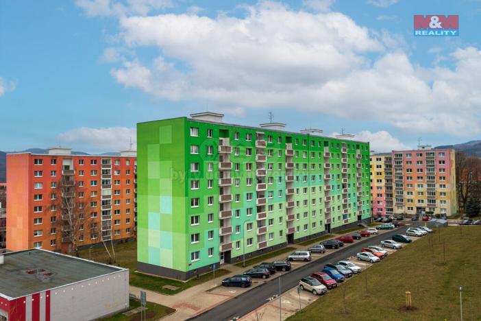 Prodej bytu 3+1, Klášterec nad Ohří - Miřetice u Klášterce nad Ohří, Luční, 71 m2