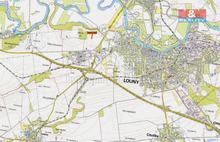 Prodej pole, Louny, 20957 m2