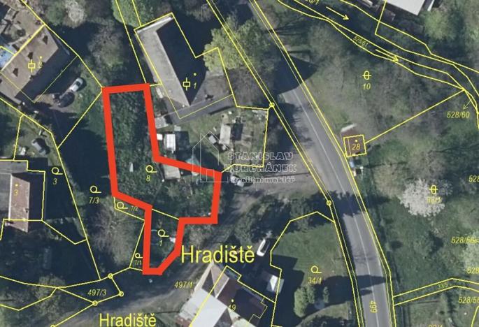 Prodej pozemku pro bydlení, Klášterec nad Ohří, 594 m2