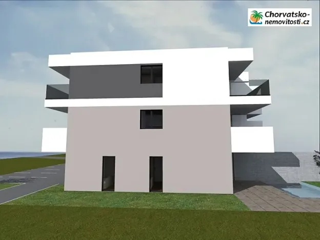 Prodej bytu 3+kk, Novalja, Chorvatsko, 57 m2
