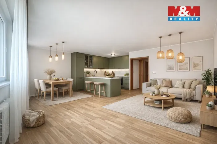 Prodej bytu 4+kk, Poděbrady - Poděbrady III, Kunštátská, 86 m2