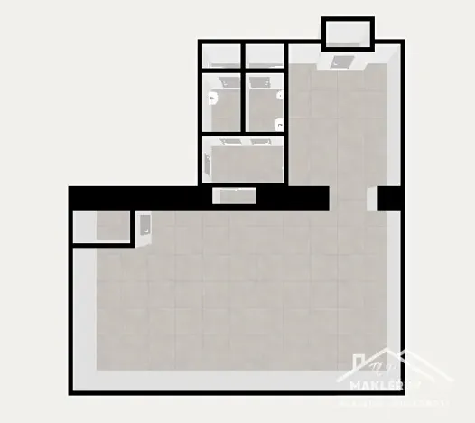 Prodej obchodního prostoru, Kutná Hora, Vocelova, 100 m2