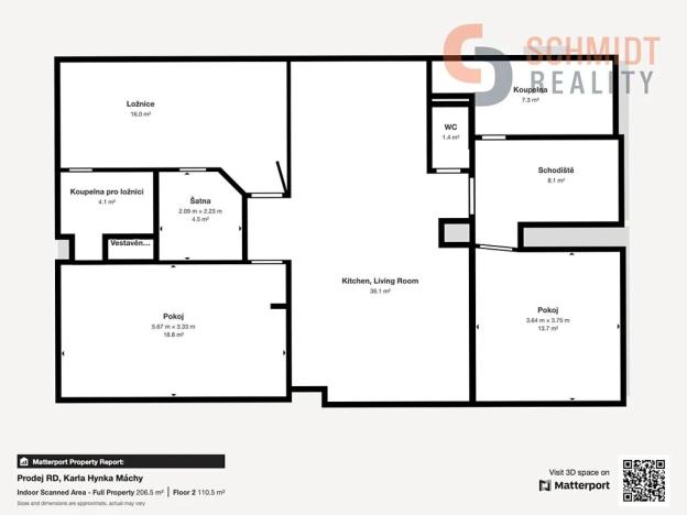 Prodej bytu 4+kk, Břeclav, Karla Hynka Máchy, 110 m2