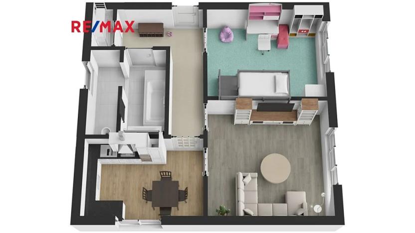 Prodej bytu 2+1, Žandov, Pod Dubovkou, 66 m2