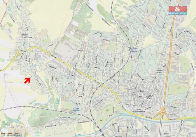 Prodej zahrady, Česká Lípa - Dolní Libchava, 517 m2