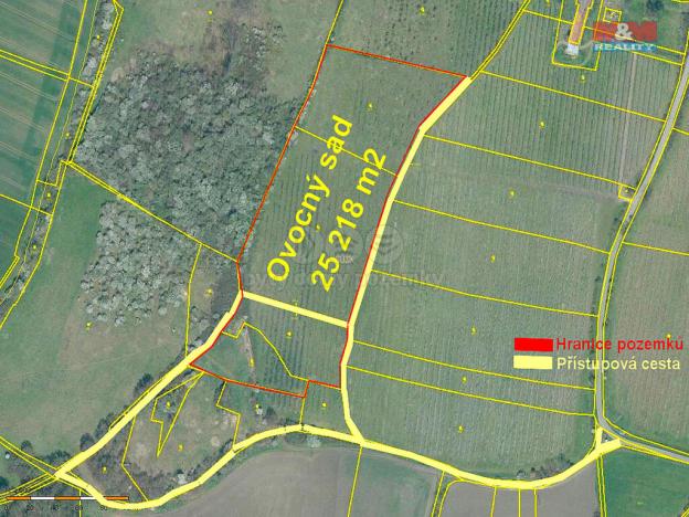 Prodej pole, Liběšice - Dolní Nezly, 25918 m2