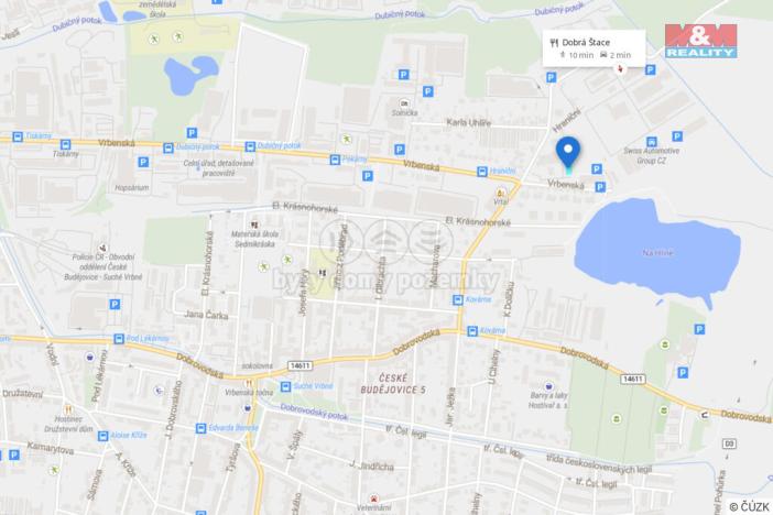 Pronájem skladu, České Budějovice, Hraniční, 532 m2