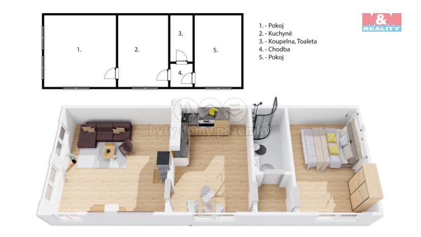 Prodej chalupy, Velenka, 80 m2
