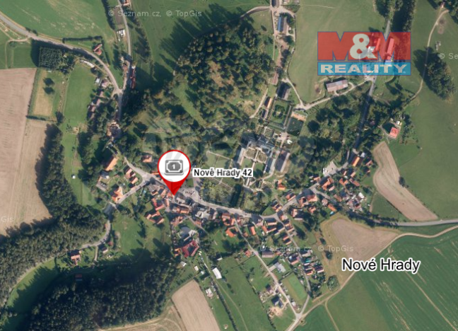 Prodej rodinného domu, Nové Hrady, 360 m2