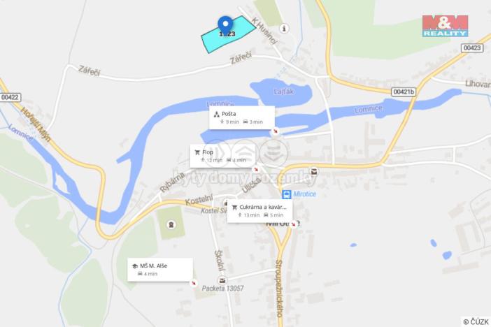 Prodej pozemku pro bydlení, Mirotice, 5811 m2