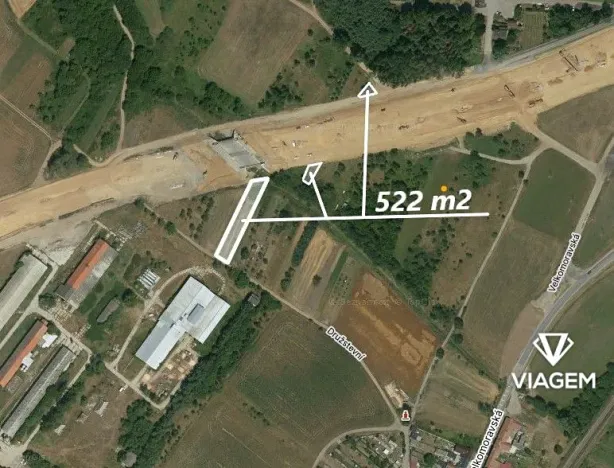 Prodej zahrady, Moravský Písek, 522 m2
