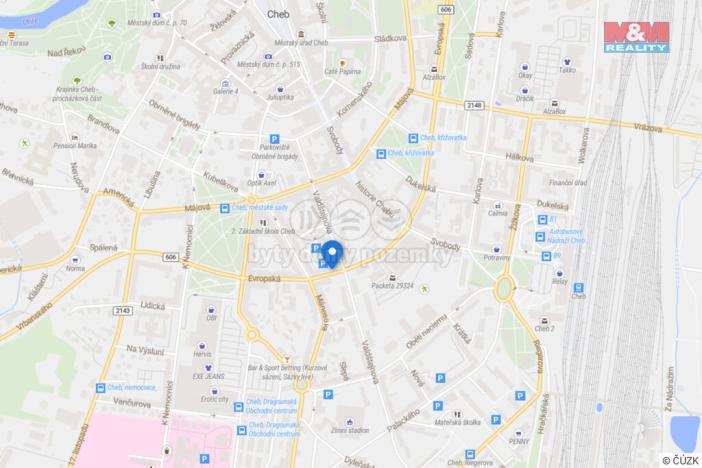 Prodej bytu 3+1, Cheb, Evropská, 118 m2