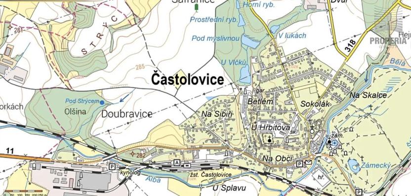 Prodej pozemku pro bydlení, Častolovice, 1053 m2