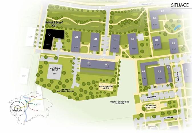 Prodej bytu 4+kk, Praha - Třebonice, Thomasova, 112 m2